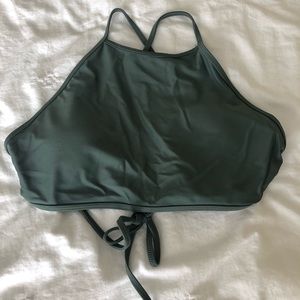 aerie High Neck Bikini Top